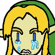 Last emote is of Link crying